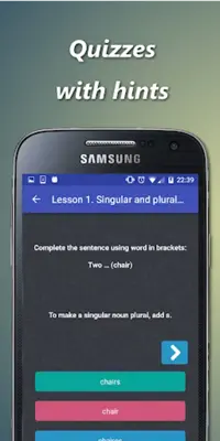 English grammar test offline android App screenshot 3